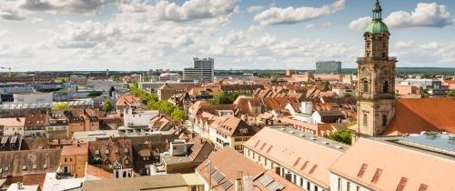 德国埃尔兰根建筑的Shutterstock图片